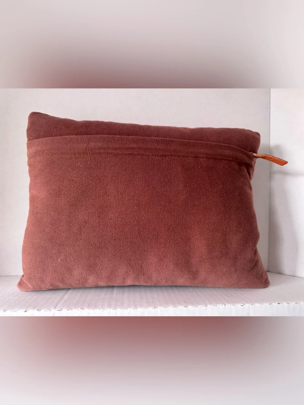 Hudson & Kings NYC “4 Bridges” Genuine Leather Throw Pillow Cover & Insert.